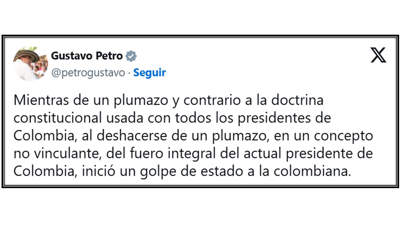 La Voz del Pueblo es la Voz de Petro “Movilización popular” del pueblo colombiano ante golpe de Estado