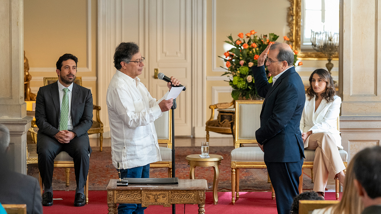 Jorge Rojas Rodríguez asumió como director del Departamento Administrativo de la Presidencia de la República (Dapre)