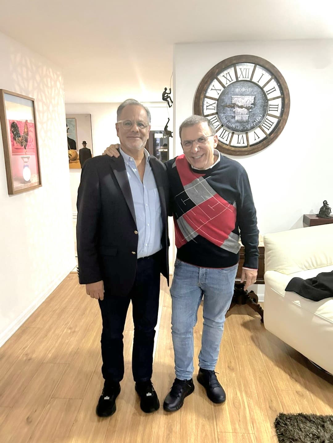 Roy Barreras candidato presidencial, Francisco Canossa Guerrero como nuevo Director en Bogotá de su partido político La Fuerza de la Paz.