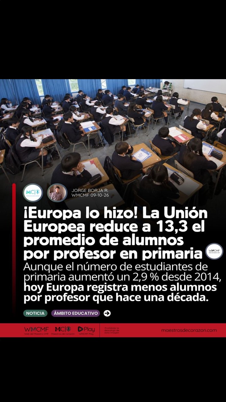 La educación primaria europea y sus principales cifras